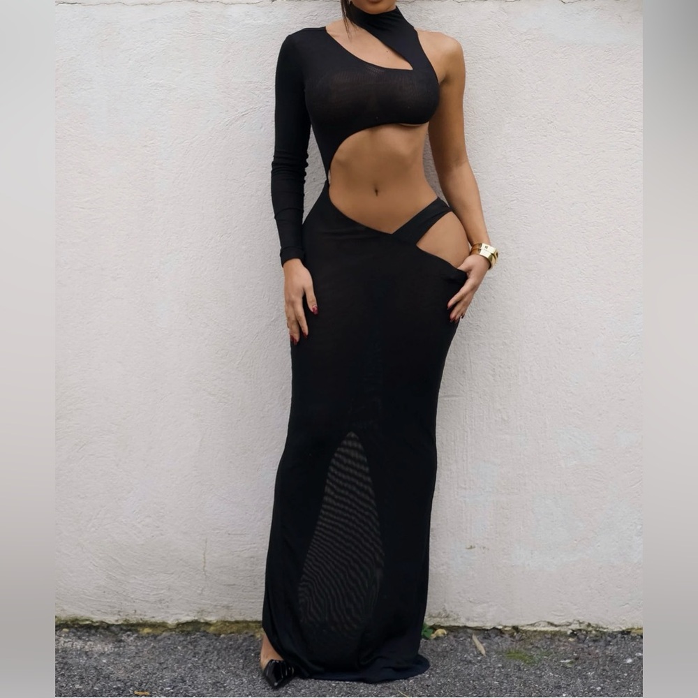 Gal Vault cutout dress